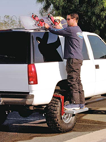 Heavy Duty Tire Step for Truck and SUV, Non-Slip Steel, Fold Flat H443