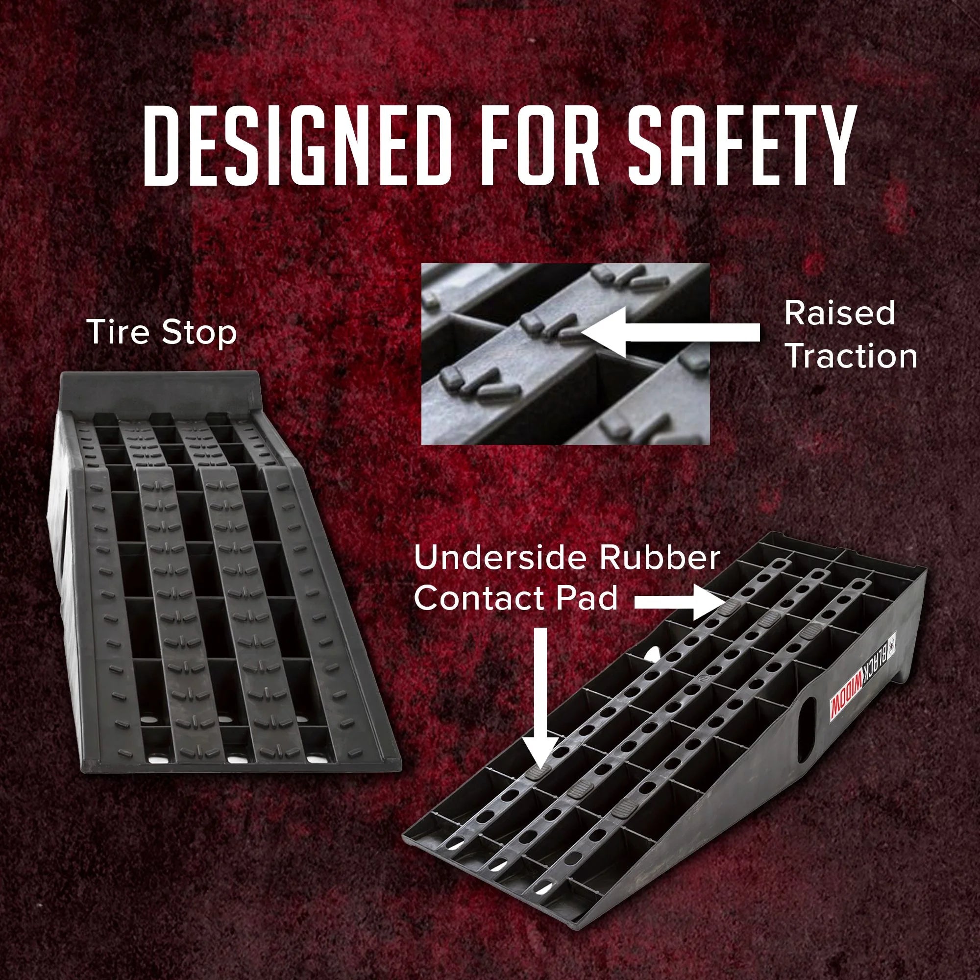 Plastic Car Service Ramps F7382