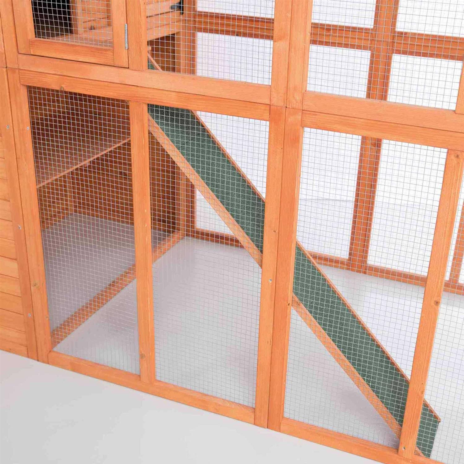 Wooden Outdoor Cat Run R739490
