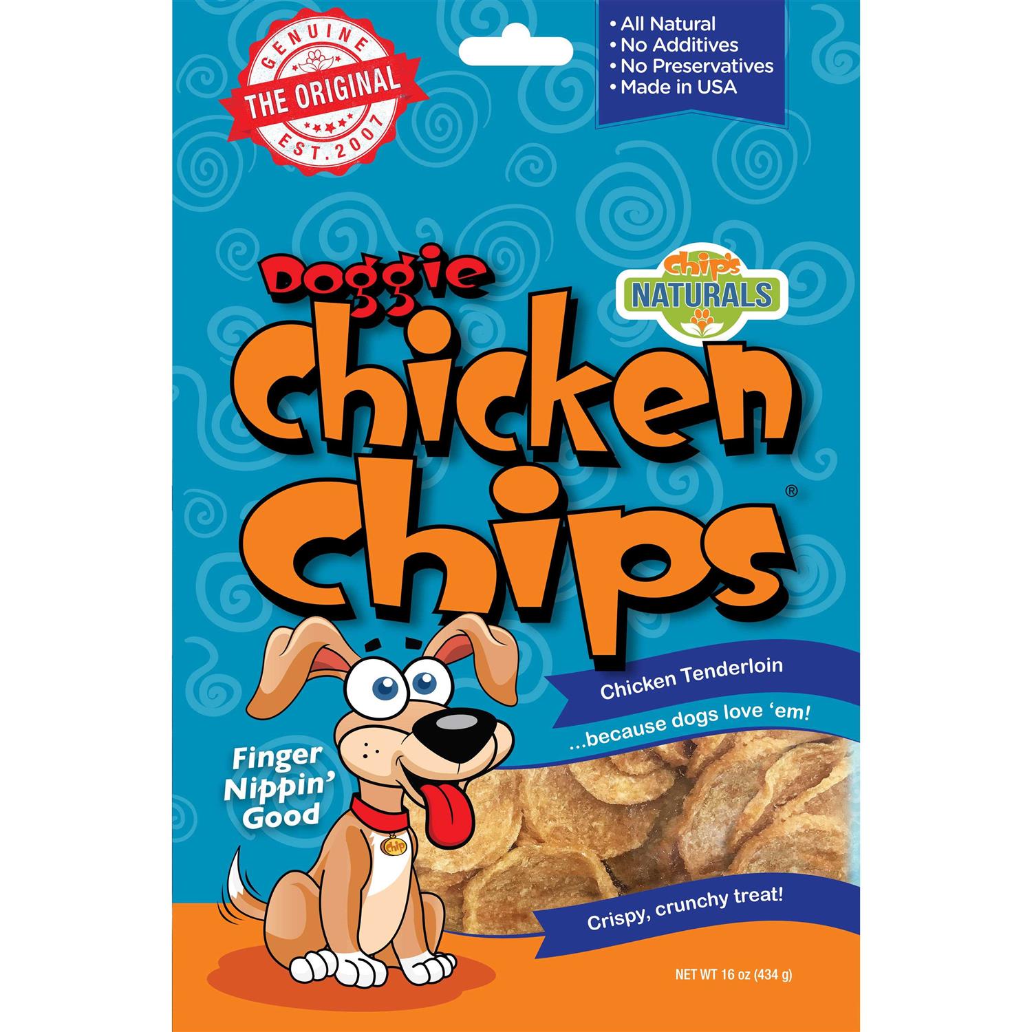 Chicken Chips Dog Treats I1376