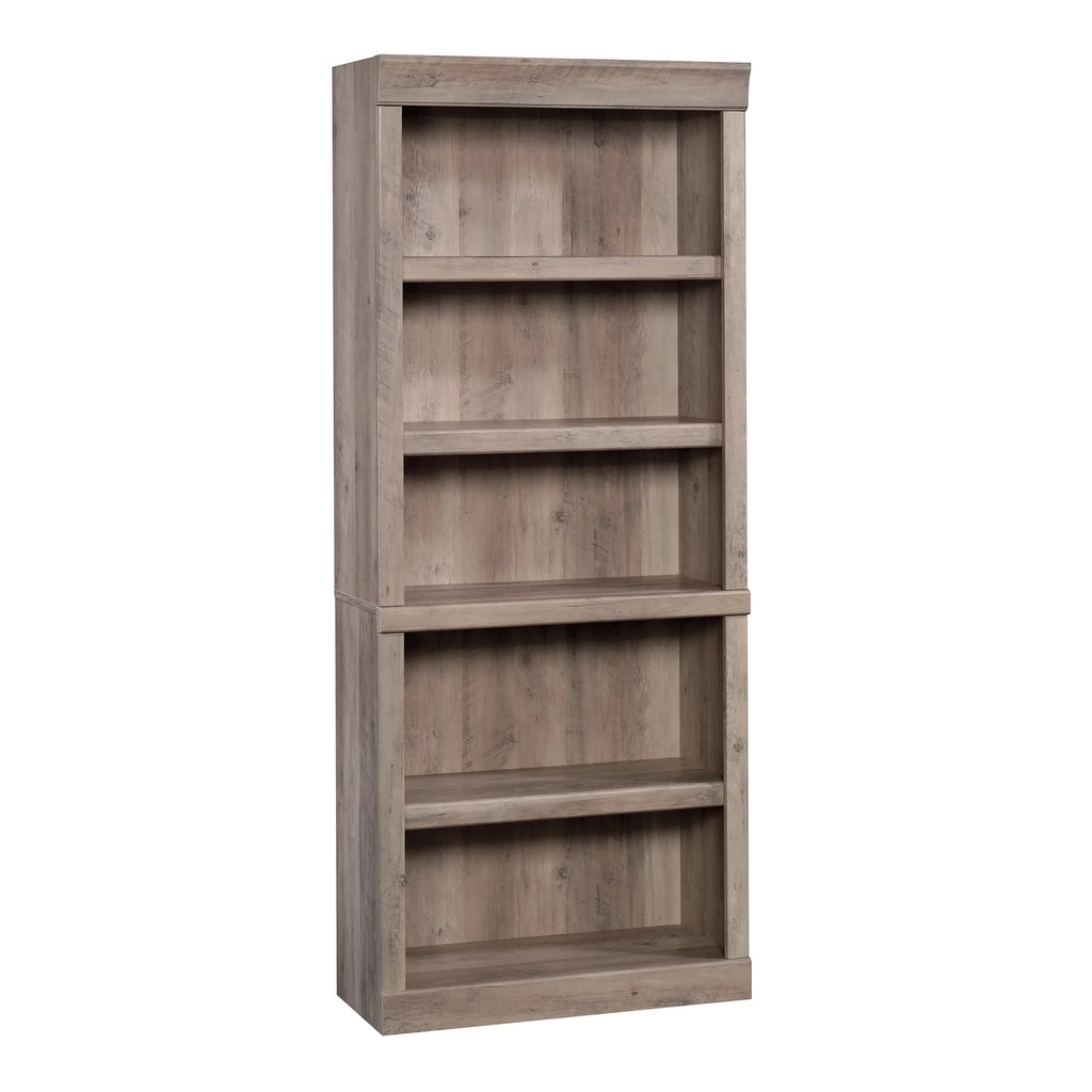 5 Shelf Bookcase, Rustic Gray S26946