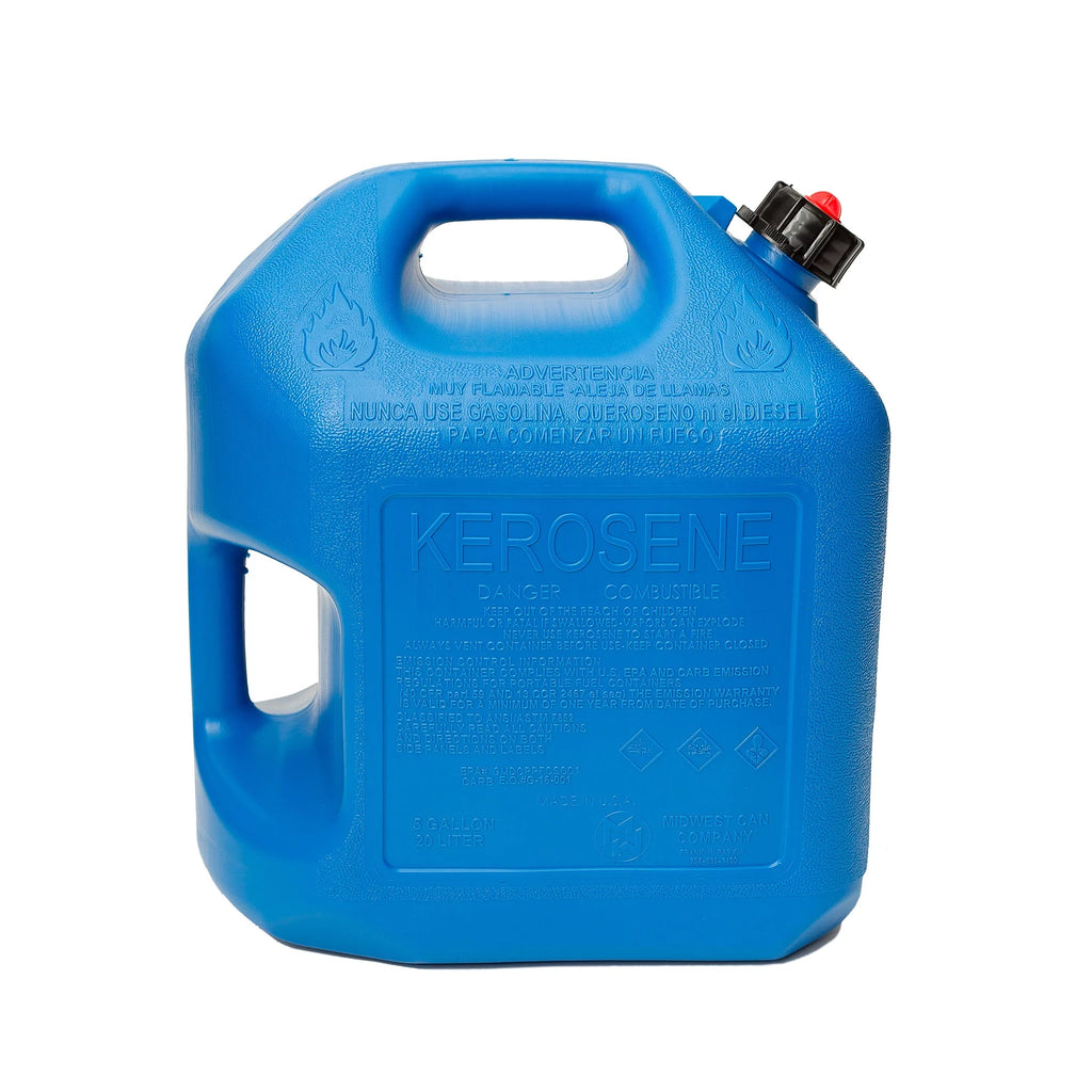 5 Gal Kerosene Gas Can Container with Spout (4 Pk) O36422