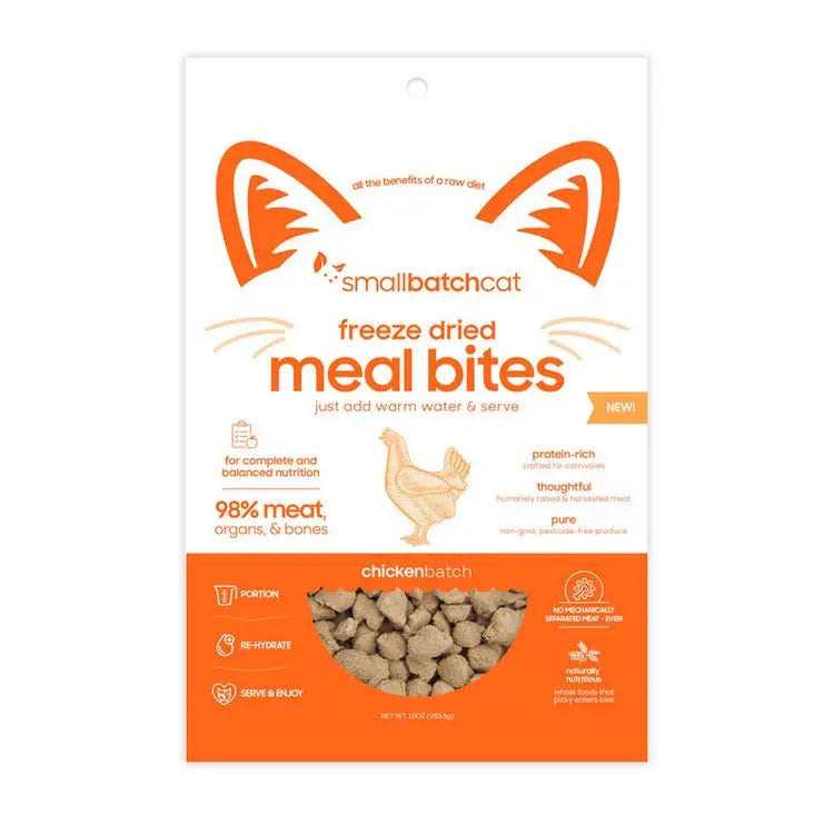 Freeze-Dried Chicken Cat Meal Bites, 10 oz V6633