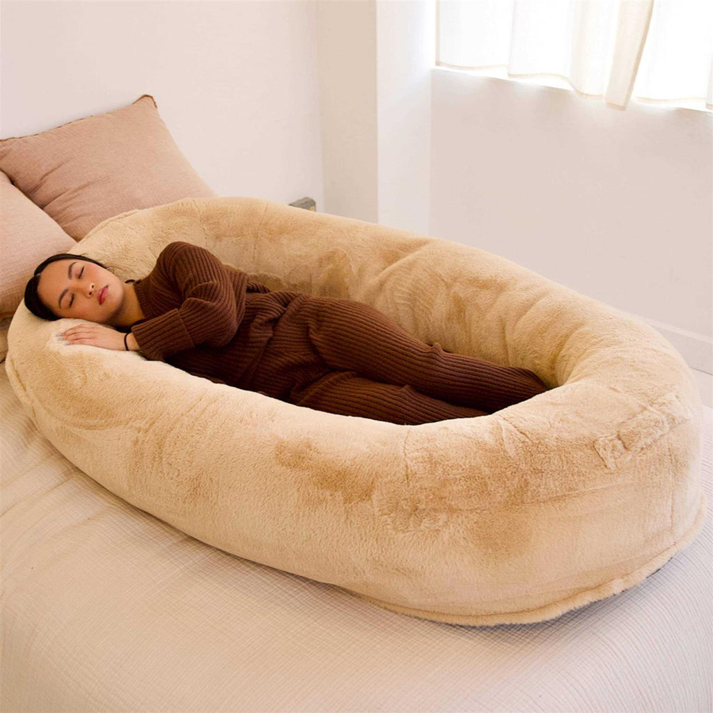 Human Dog Bed for Adults - Extra Large Floor Lounger Q641