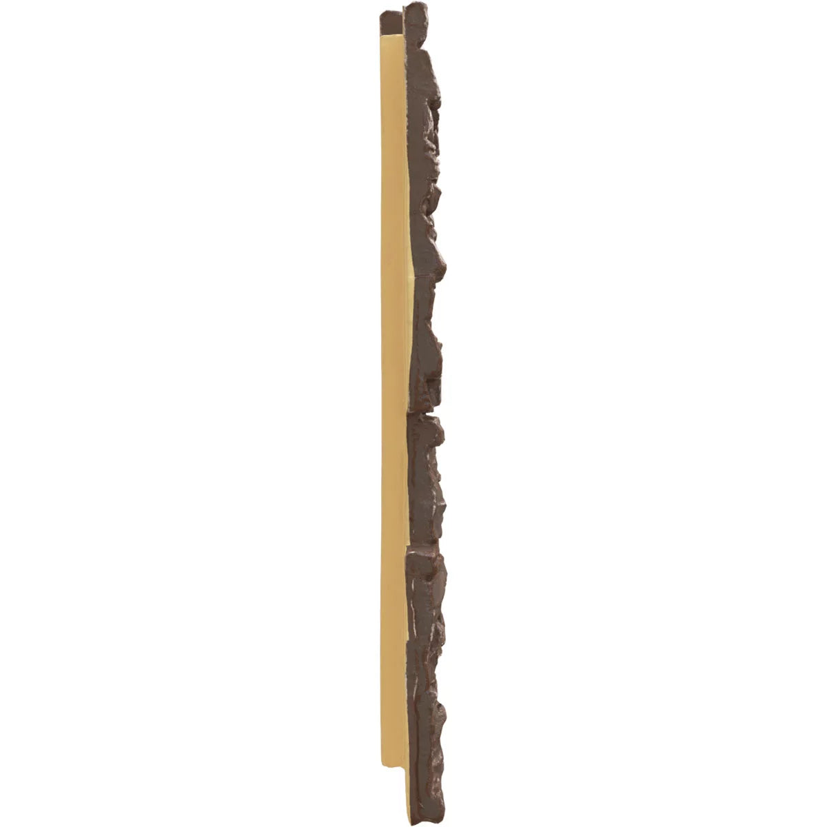 Stacked Stone Faux Siding Panel, Autumn Bronze B5888