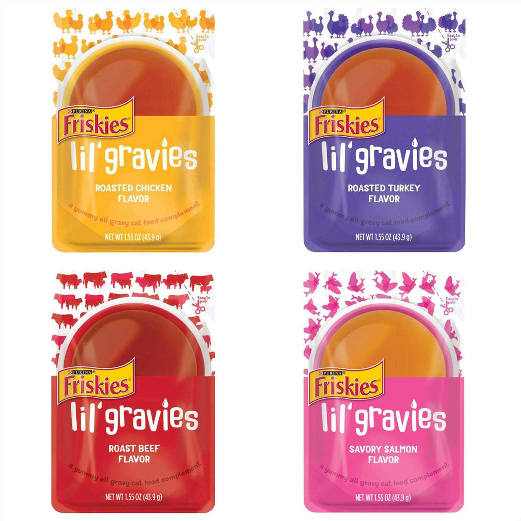 Wet Cat Food Gravy Variety Pack Q162