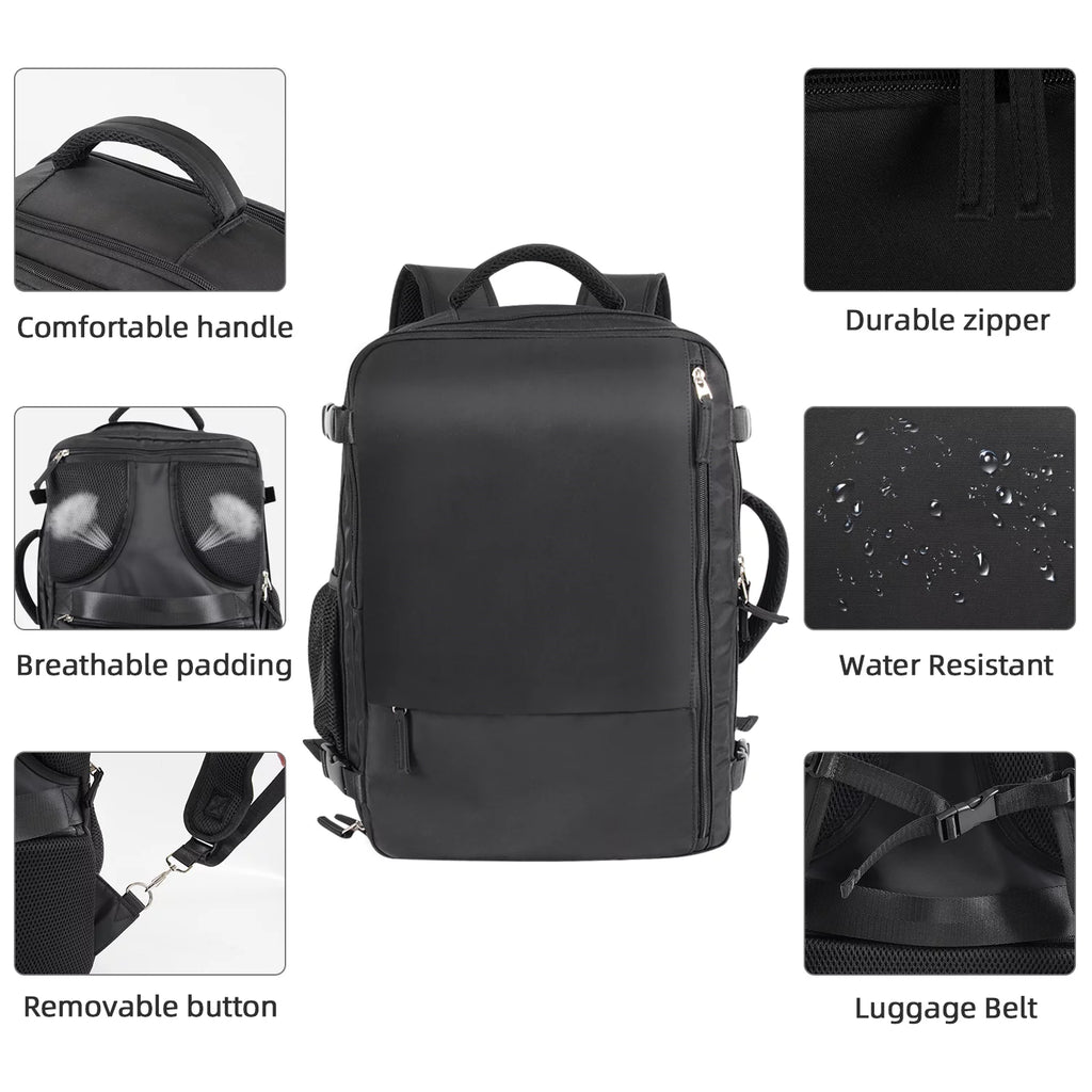Travel Backpack Waterproof Hiking Rucksack for Men Women O778