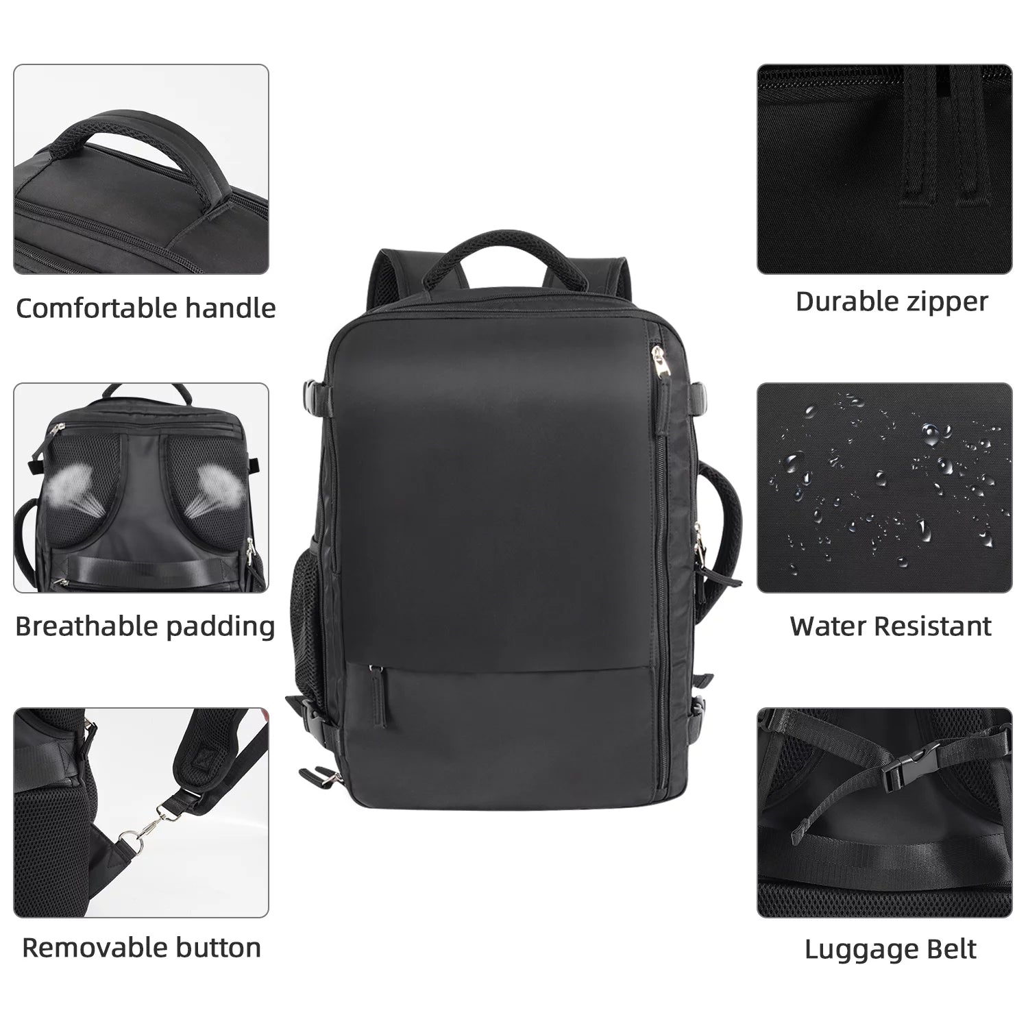 Travel Backpack Waterproof Hiking Rucksack for Men Women O778