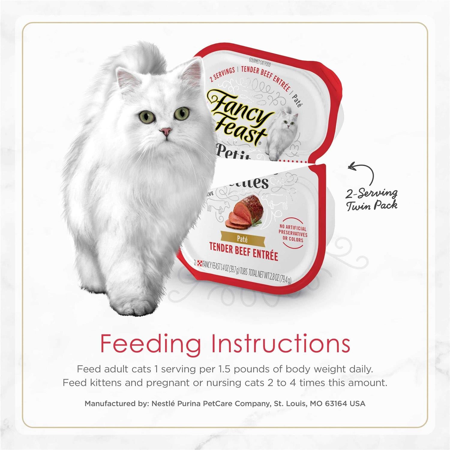 Gourmet Pate Tender Beef Entree Wet Cat Food M689372