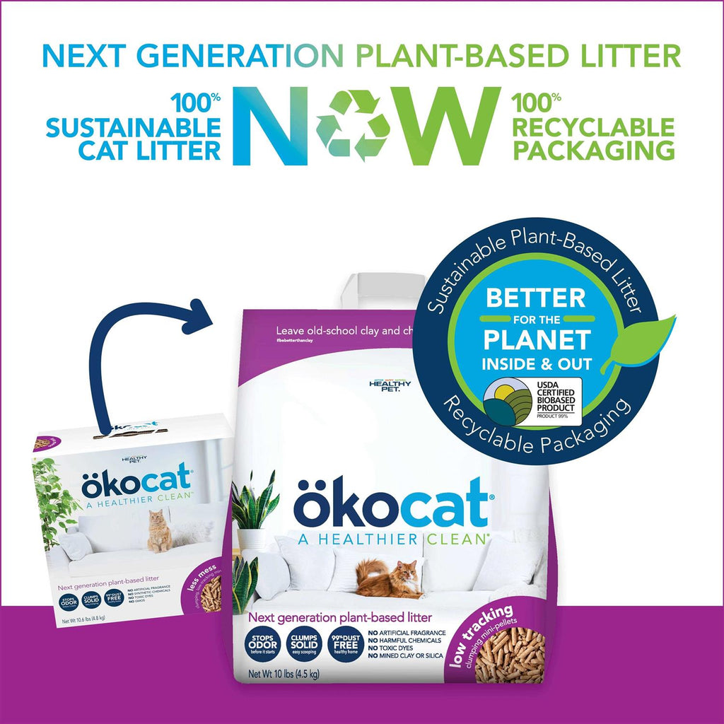 Low Tracking Clumping Wood Cat Litter I694970