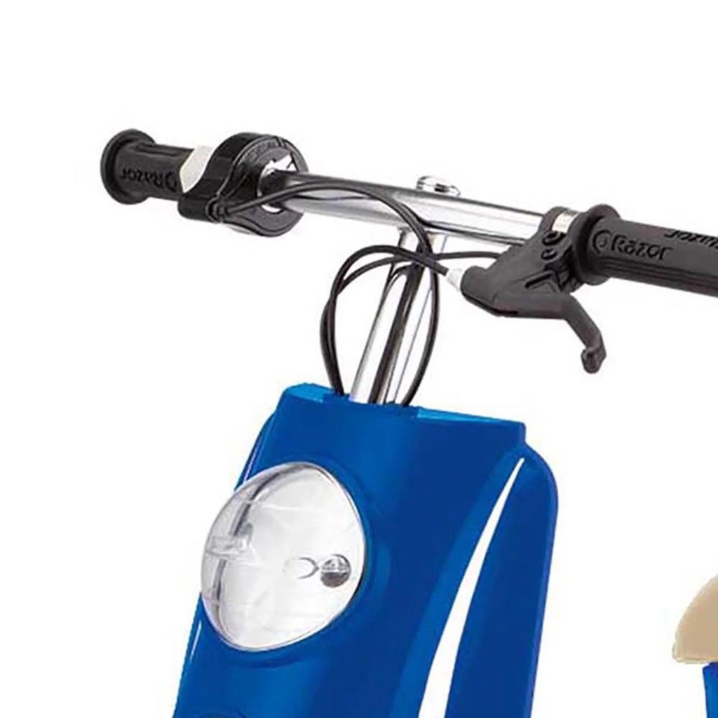 Miniature Euro 24V Electric Retro Scooters, Blue & Red Z77858