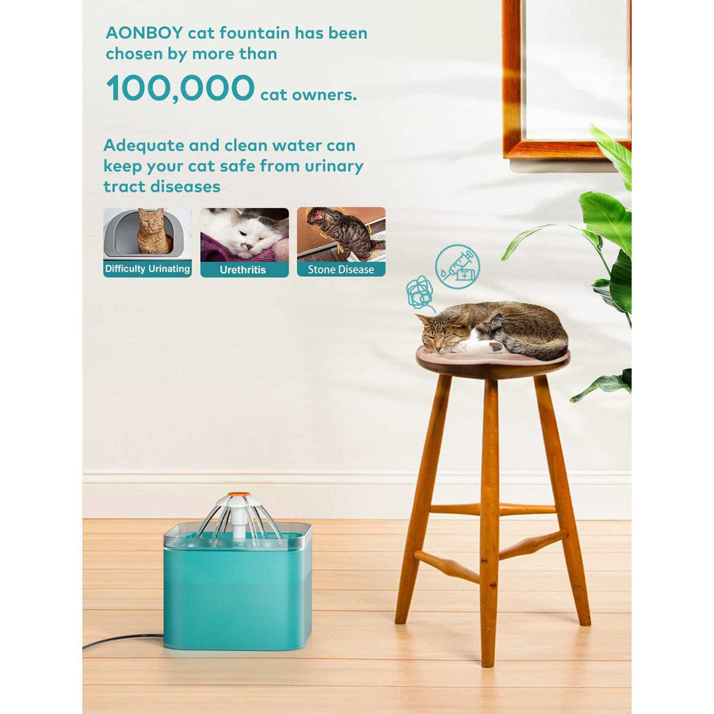 Cat Water Fountain 67oz/2L U380
