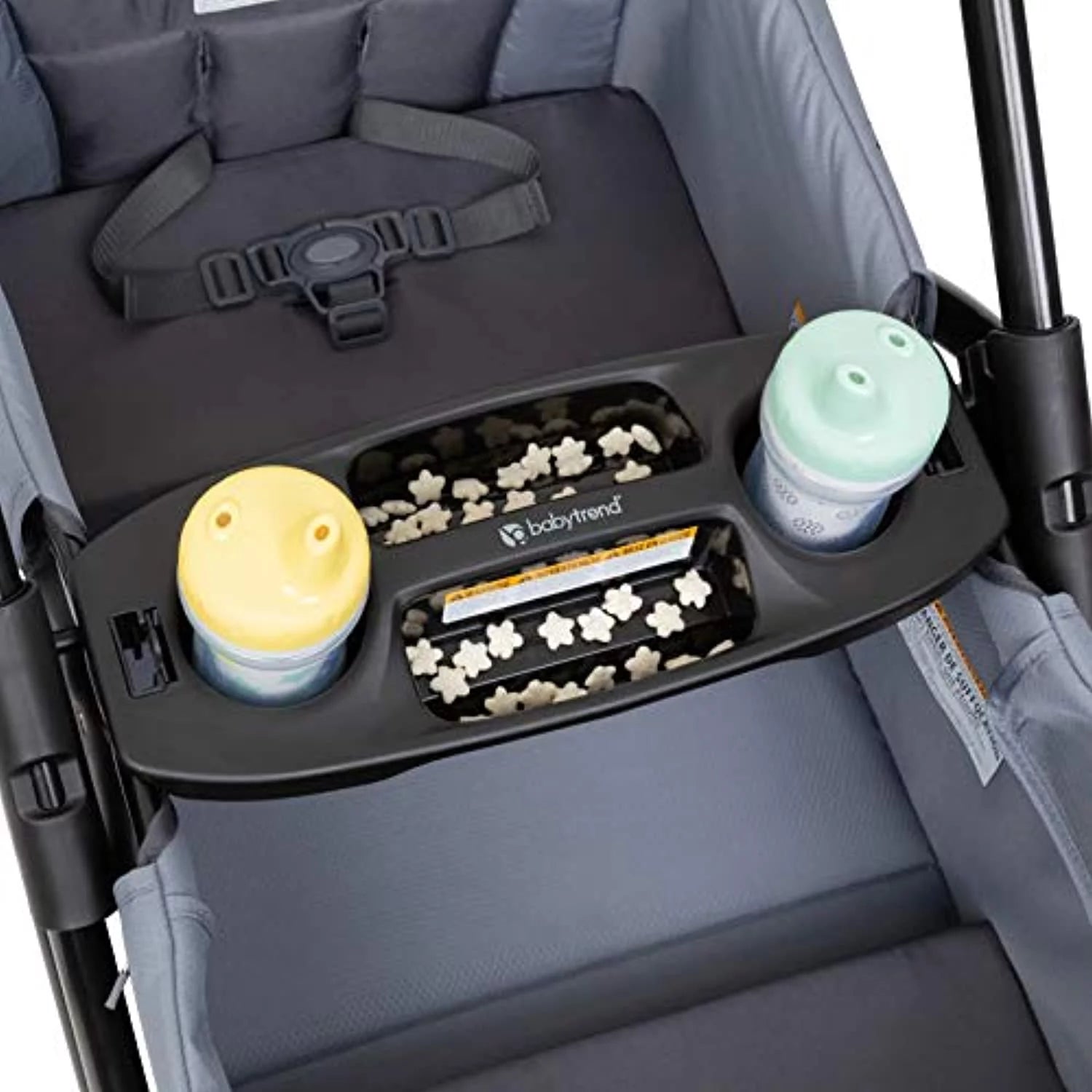 Wagon Stroller, Solid Print Gray P92441
