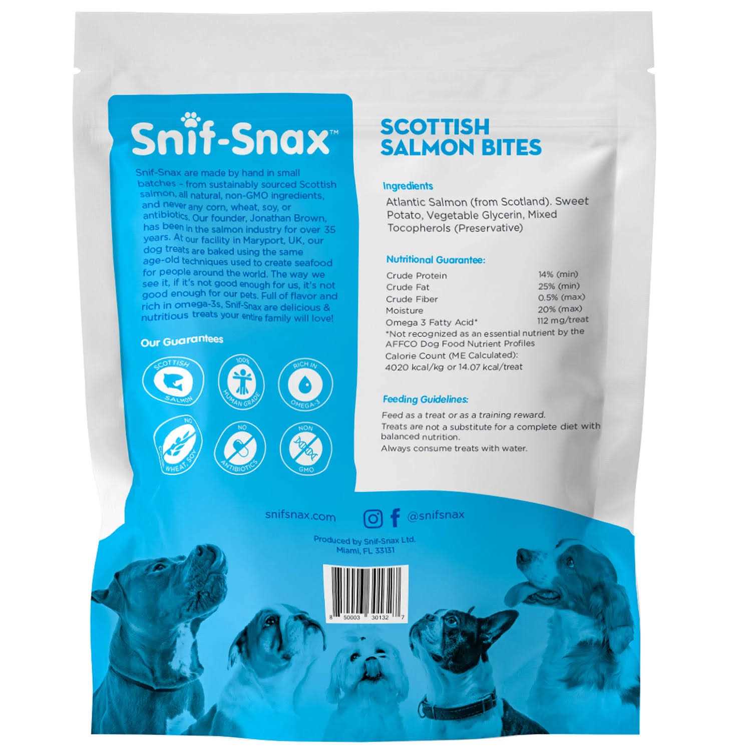 Scottish Salmon Bites Dog Treats I627