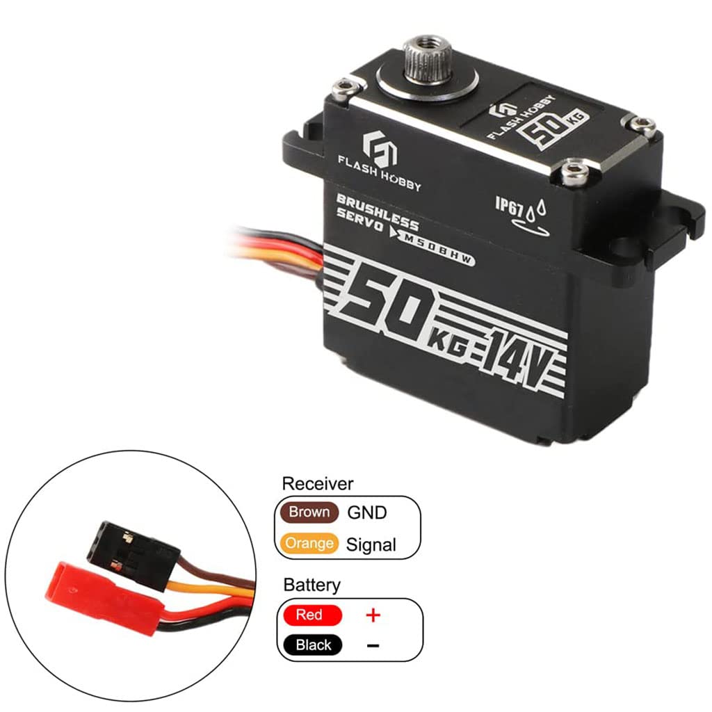 Waterproof Digital Brushless Servo Motor for RC Crawler Car Robot Boat G81065