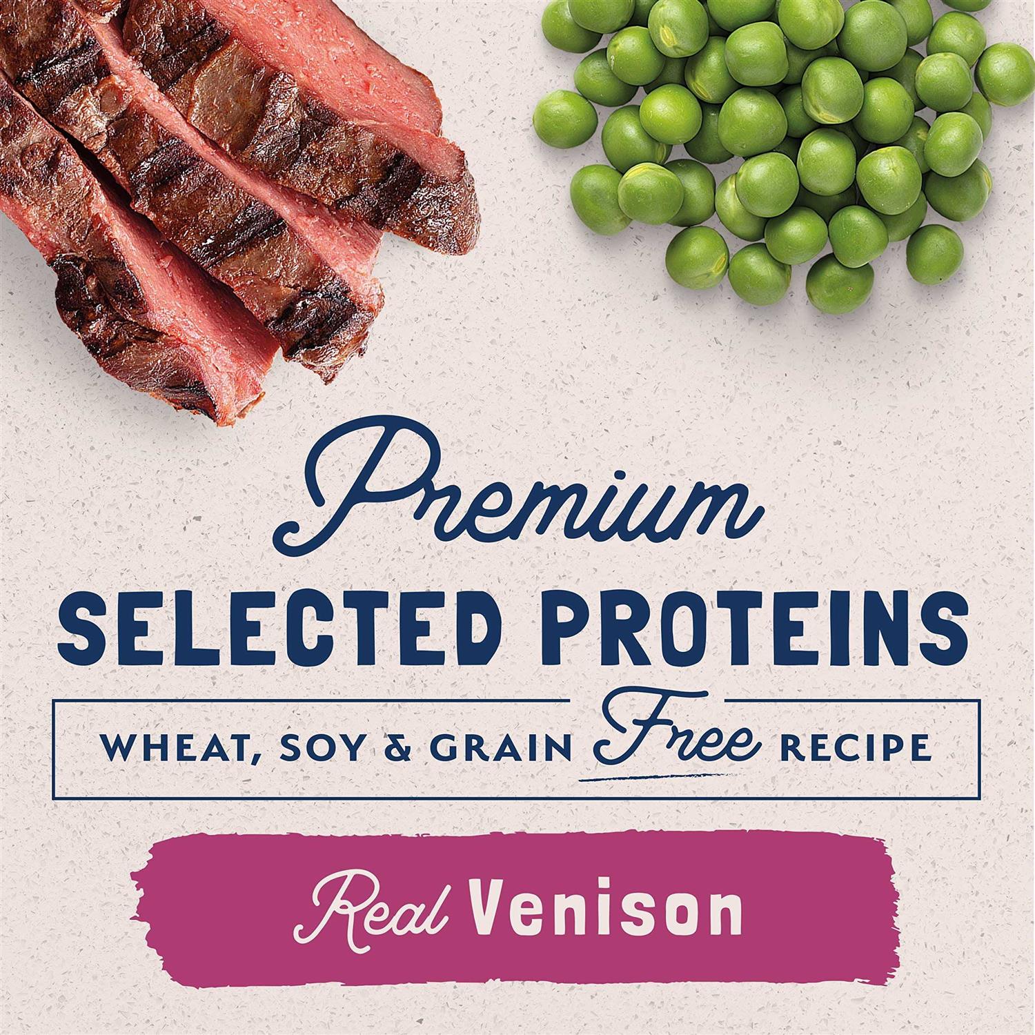 Grain Free Green Pea & Venison Dry Cat Food T848