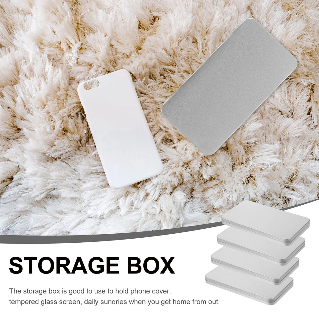 Clear Wicker Basket Storage Box V9170