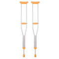 Magshion Aluminum Underarm Crutches for Adults 5'2" - 5'10" Adjustable Lightweight Walking Crutch, 1-Pair, Medium