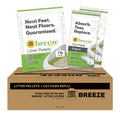 Tidy Cats Breeze Cat Pads &amp; Litter Pellets Bundle Pack, 7.91-lb box - Pet Supplies online store