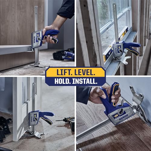 Quick-Lift Construction Jack, Hand Lifting Tool, 10" Lift, 330 lbs Capacity E70825