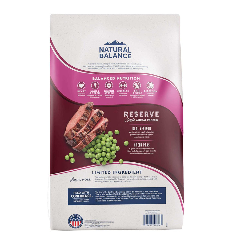 Grain Free Green Pea & Venison Dry Cat Food T848