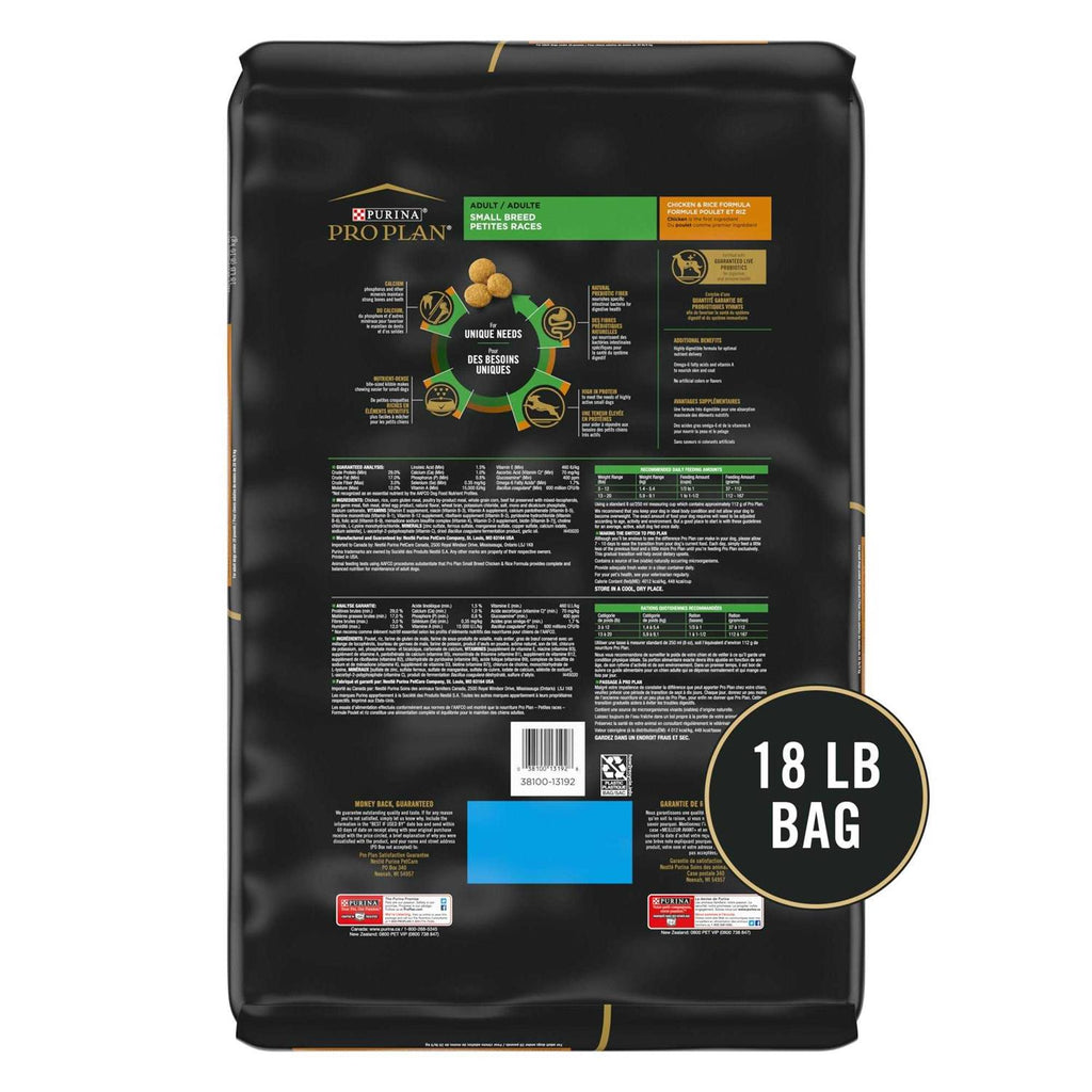 Adult Small Breed Dry Dog Food L399032