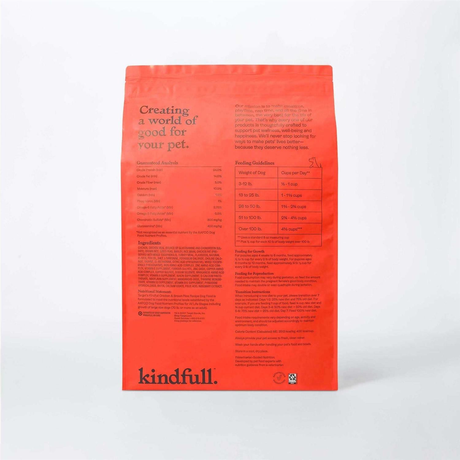 Chicken and Brown Rice Recipe Dry Dog Food D59108