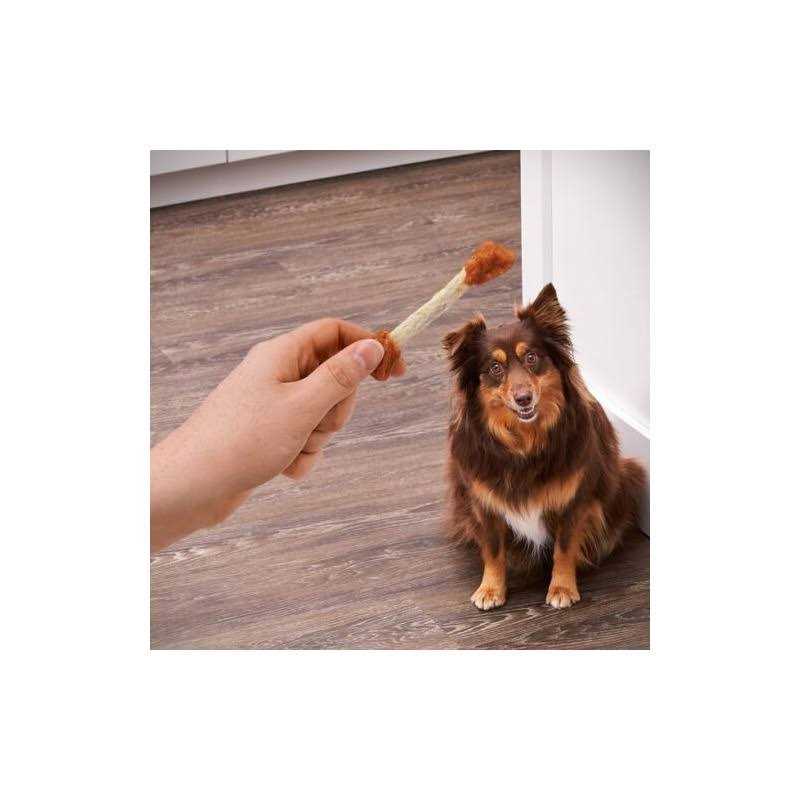 Beefhide Coated Chicken Dry Training Treats for Dog Q78678