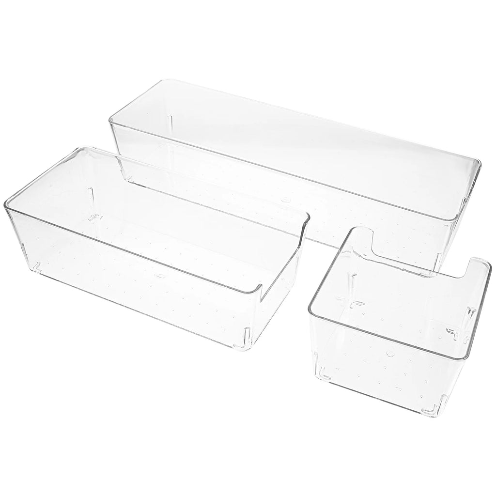 Collapsible Storage Bins Drawer Organizer, 3 Pack G693