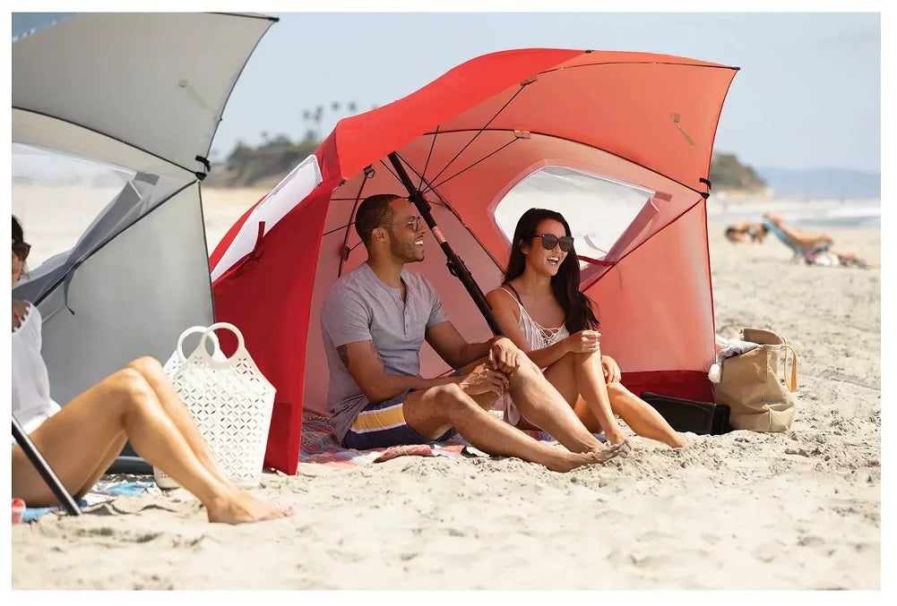 Adjustable Portable Umbrella Canopy, Red W658