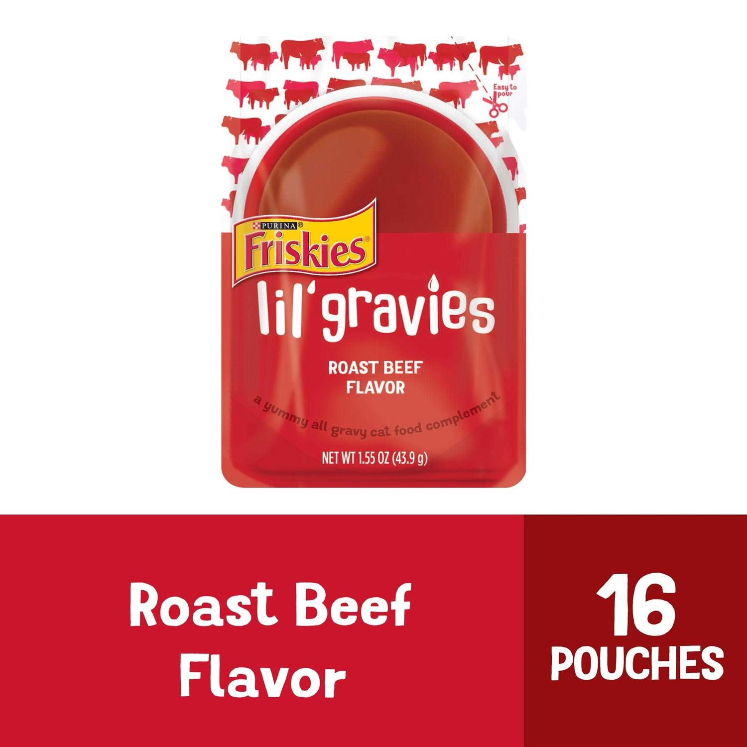 Purina Friskies Lil' Gravies Cat Food - Pet Supplies online store