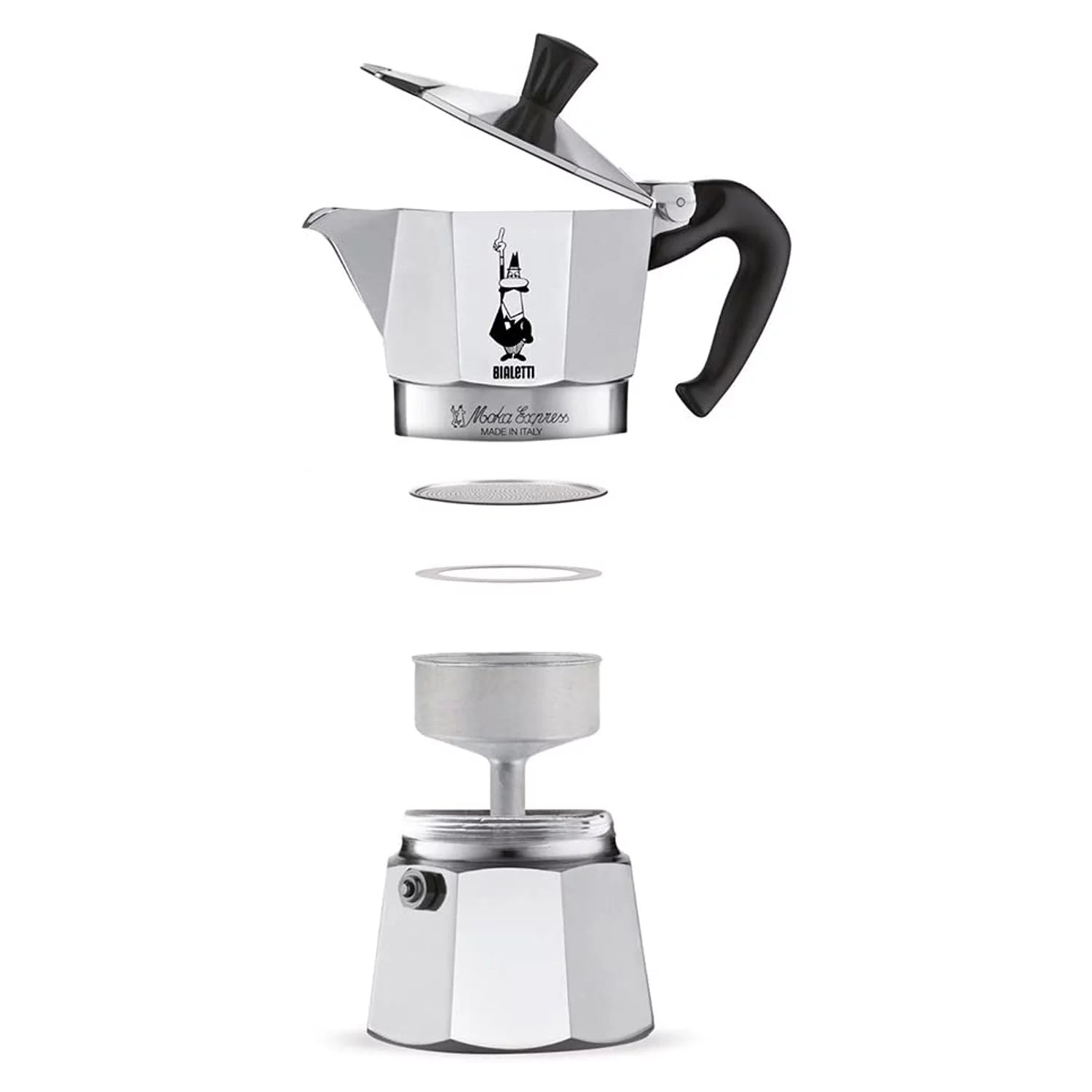 Aluminum 6 Cup Stovetop Espresso Coffee Maker K7625