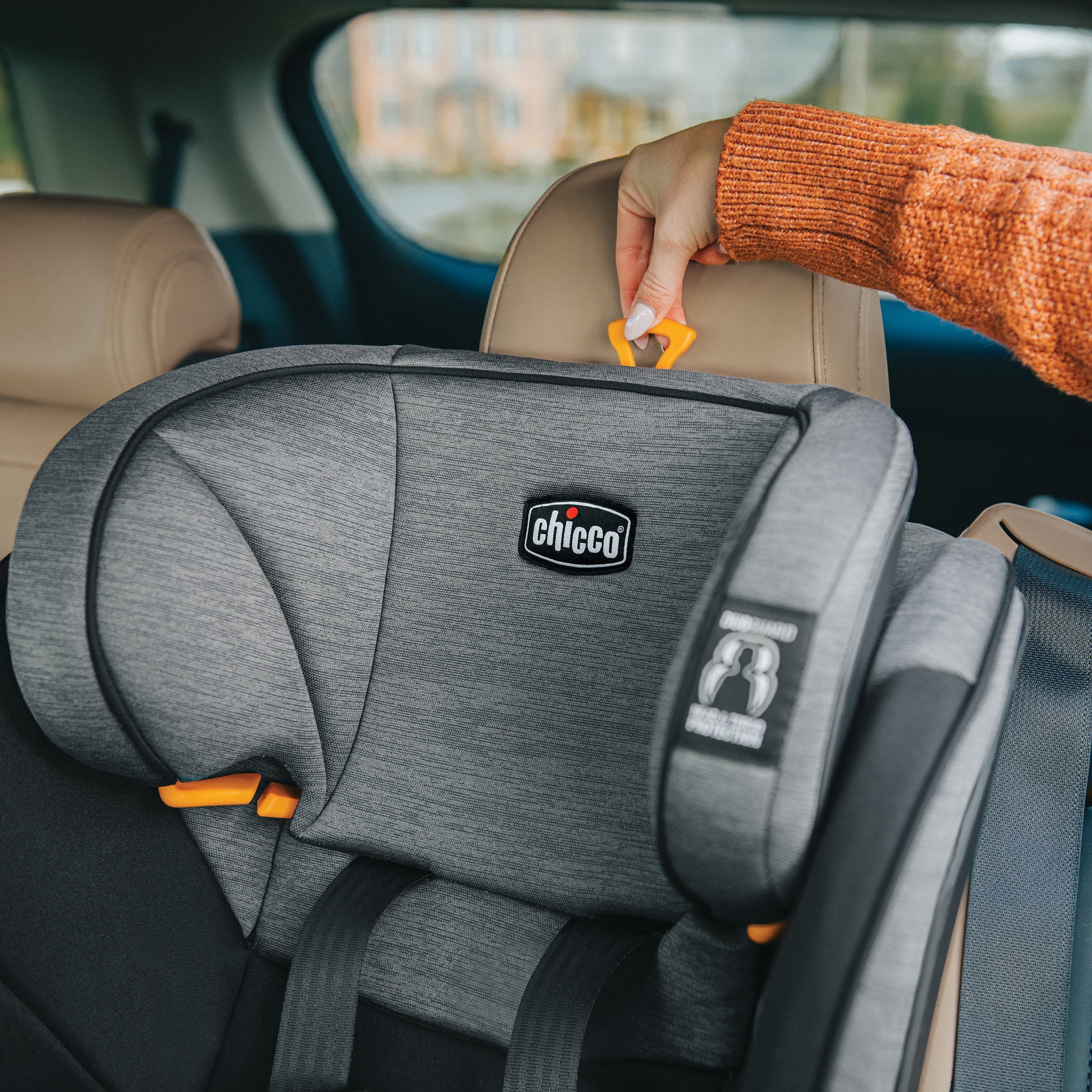 Harness + Booster Car Seat - Shadow (Black) O257853