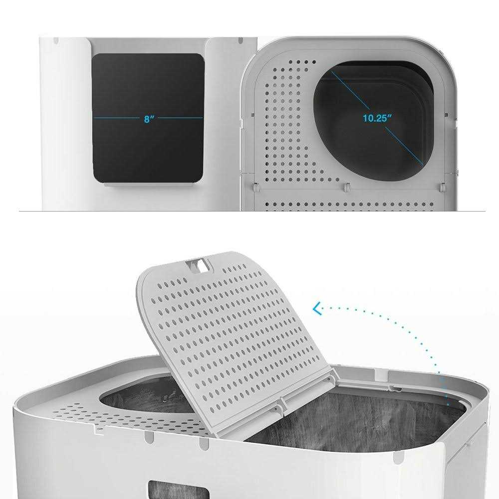 XL Litter Box, Top-Entry or Front-Entry Configurable W415941