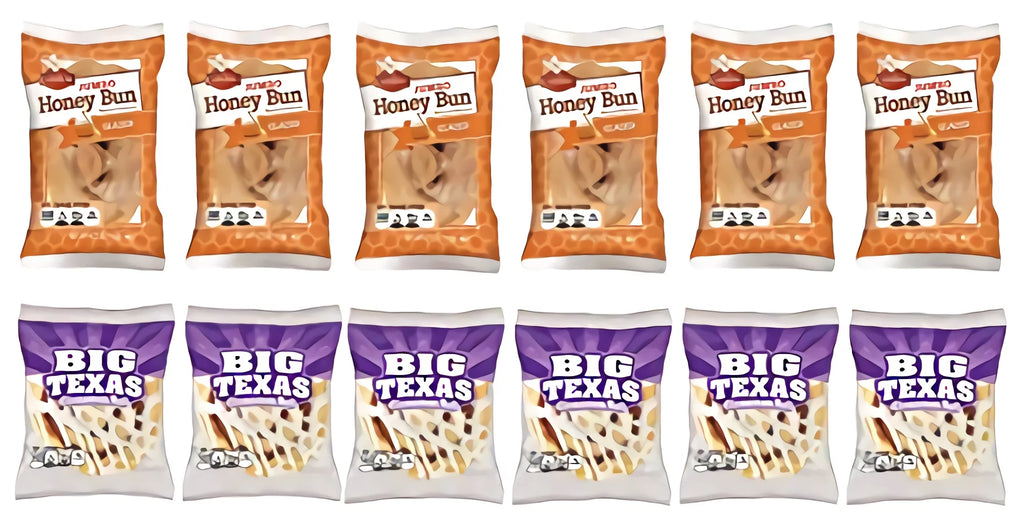 Jumbo Glazed Honey Bun & Cinnamon Roll Combo, 12 Pack R72617