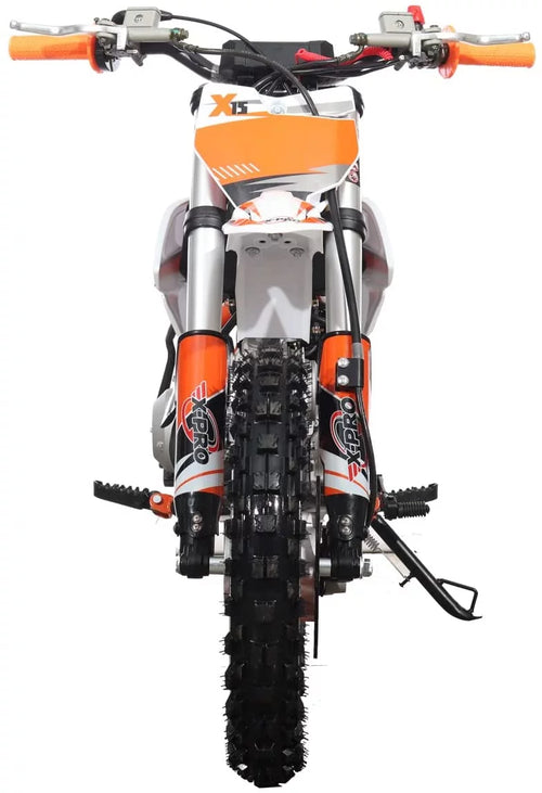 110cc Dirt Bike, Semi-Automatic Kick Start, 12"/10" Wheels D1611
