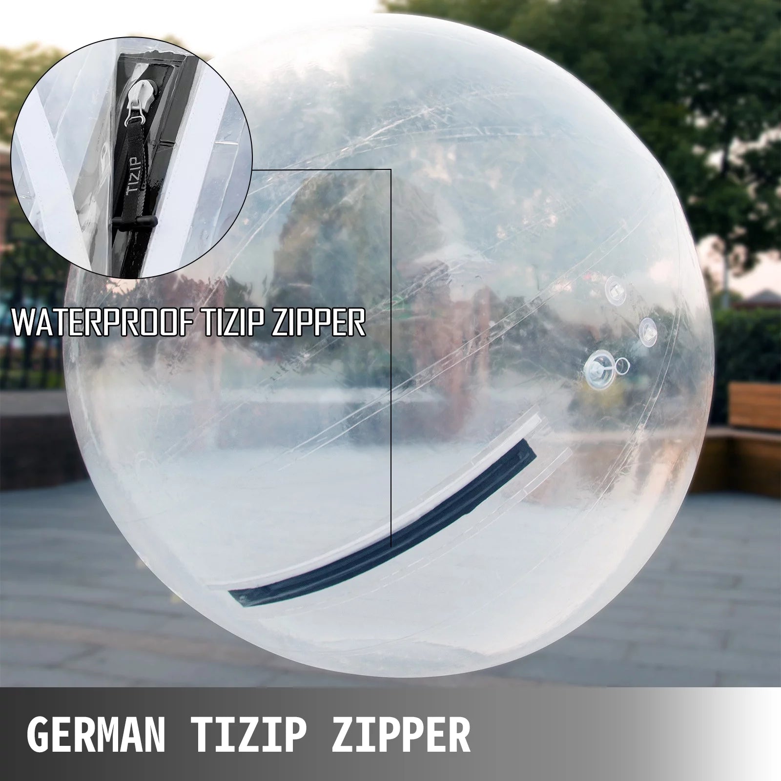2M Inflatable Zorb Ball with Zipper B866884