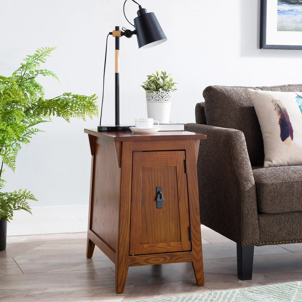 Solid Wood Mission End Table for Living Room and Bedroom Q2446