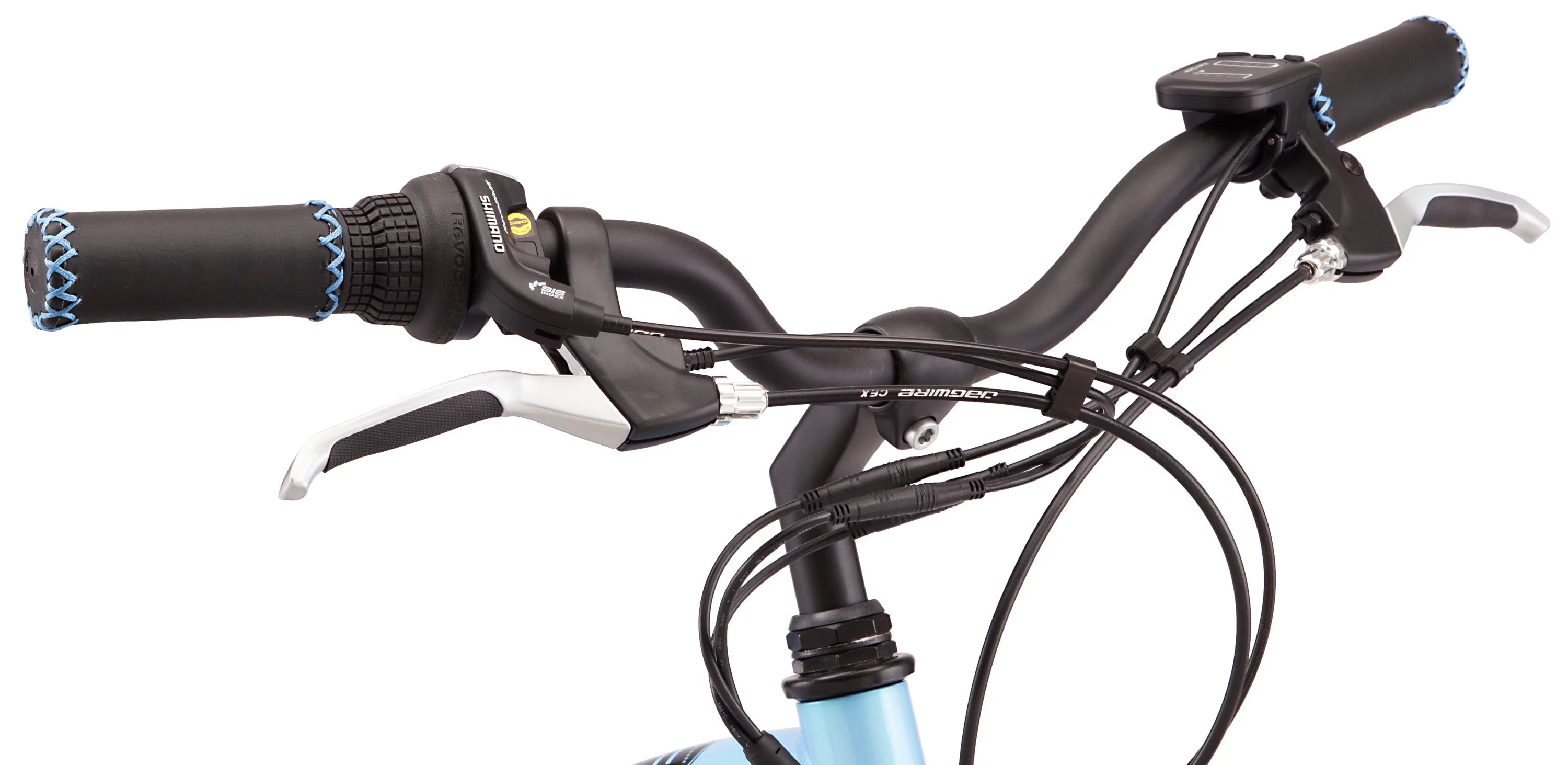 26" Electric Cruiser Bike for Adults, 7 Speeds N75789