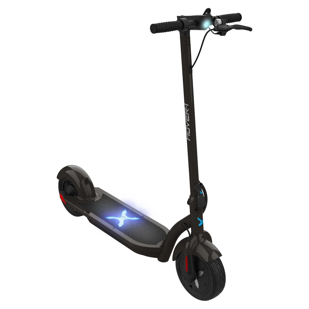 Electric Scooter, 18 mph Speed, 264 lb Max Weight, Black L100