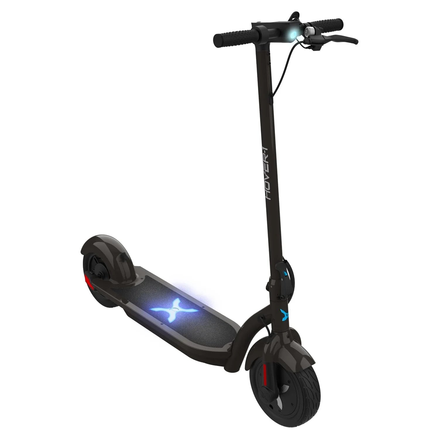 Electric Scooter, 18 mph Speed, 264 lb Max Weight, Black L100