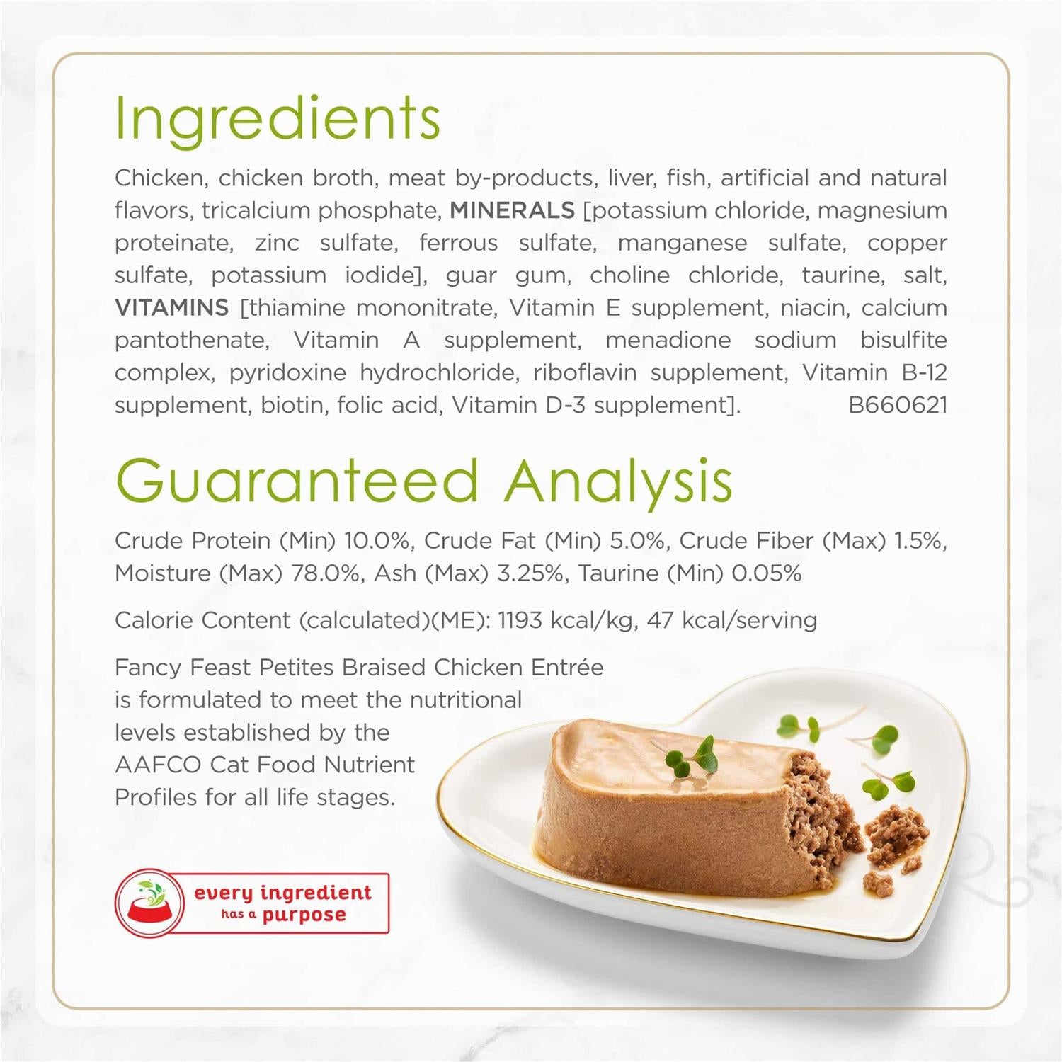 Braised Chicken Pate Wet Cat Food W683884