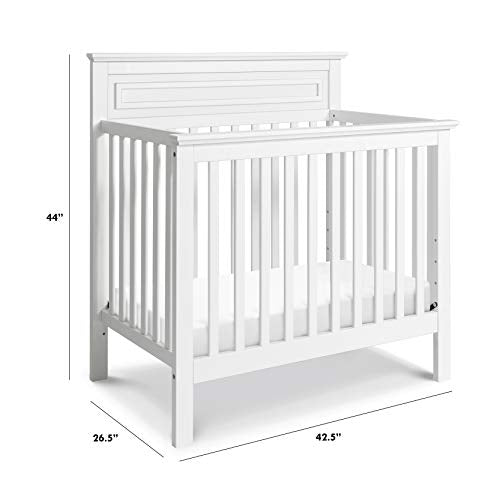 4-in-1 Convertible Mini Crib in Chestnut Y55997