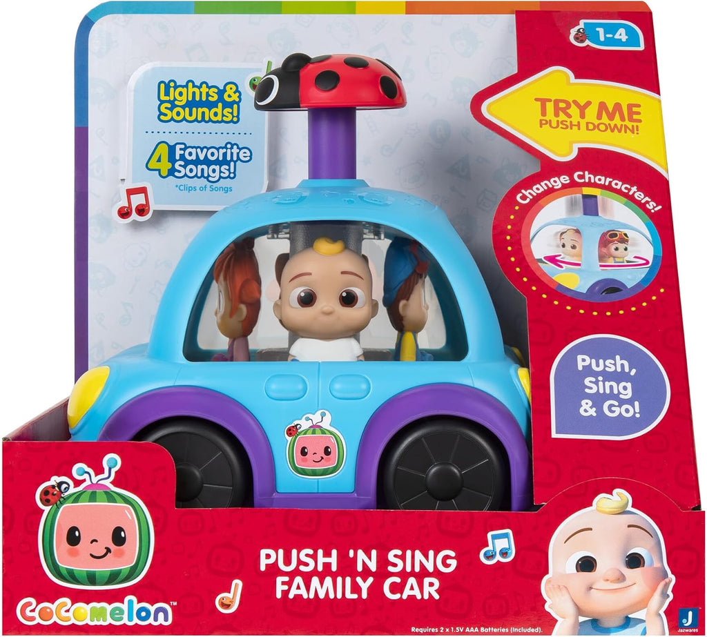 Musical Light-Up Push Car for Toddlers N59768