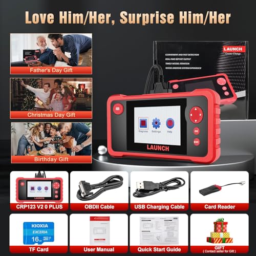 OBD2 Scanner Engine ABS SRS Transmission Diagnostic Tool I99159