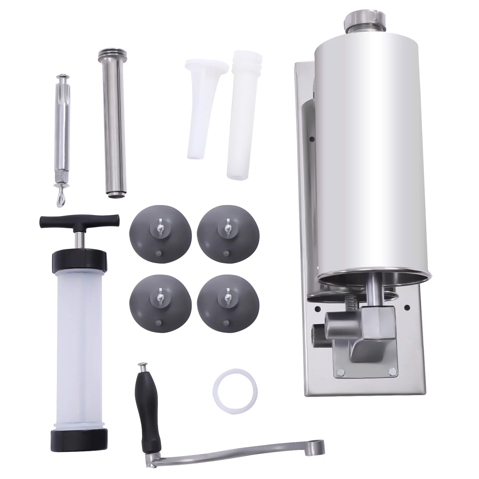 Manual Stainless Steel Horizontal Sausage Stuffer 4L G403