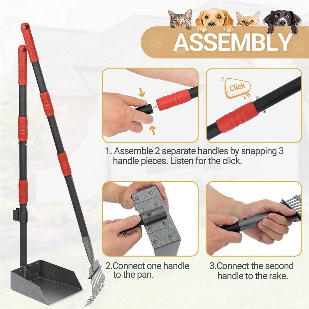 Dog Poop Tray and Rake Set C55074