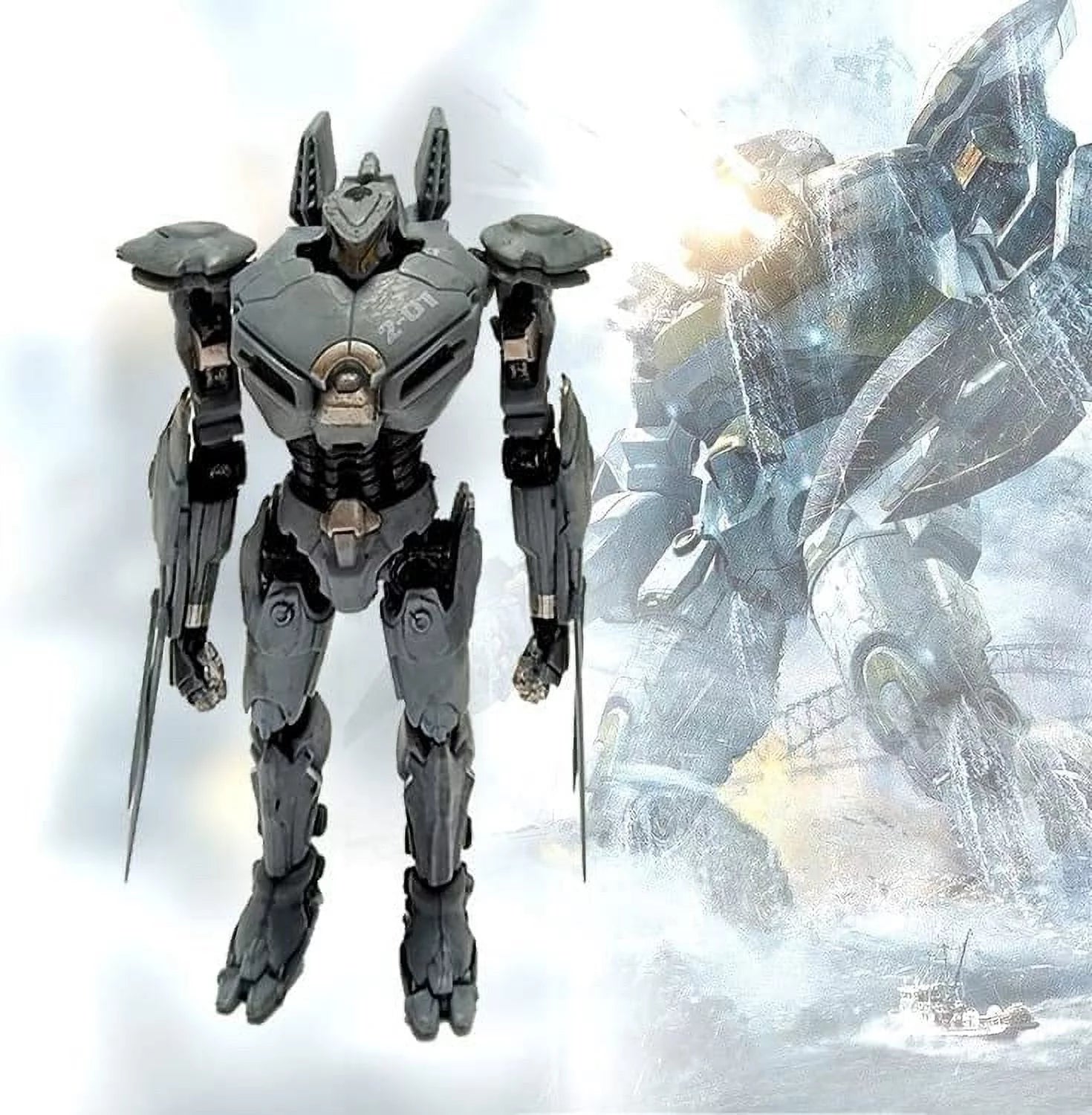 J&G Striker Eureka Action Figure Toy - Pacific Rim Robot Action Figures Series 4 - Kids Toys for Parties, Gifts, and Decorations Collection