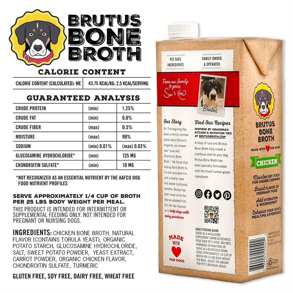 Chicken Bone Broth for Dogs O17568