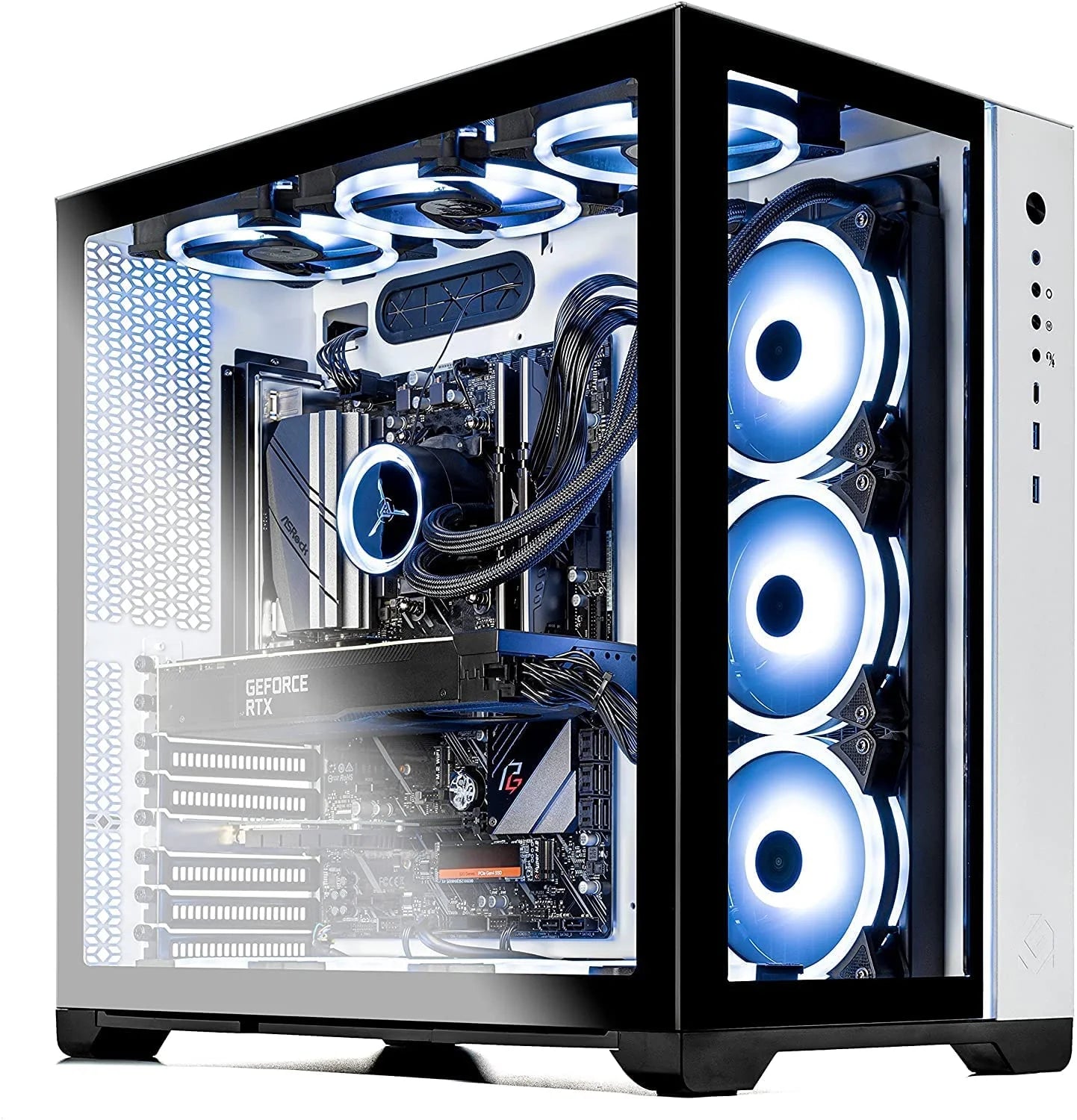 Gaming Desktop PC with AMD Ryzen 7, RTX 3080 Ti, 1TB SSD, 16GB RAM P10097